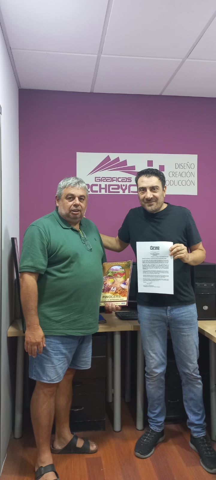 entrega a Imprenta Echeyde