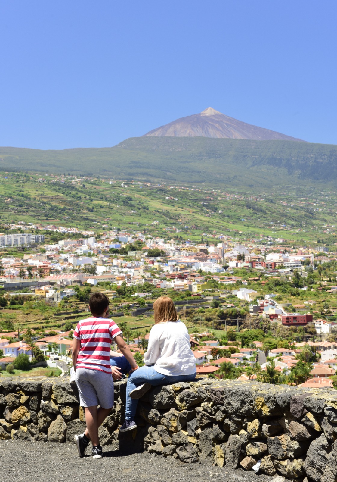 VISTA DE LA OROTAVA DESDE MIRADOR DE HUMBOLDT