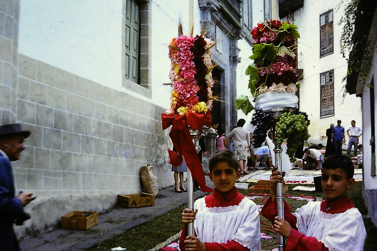 ciriales en día alfombras