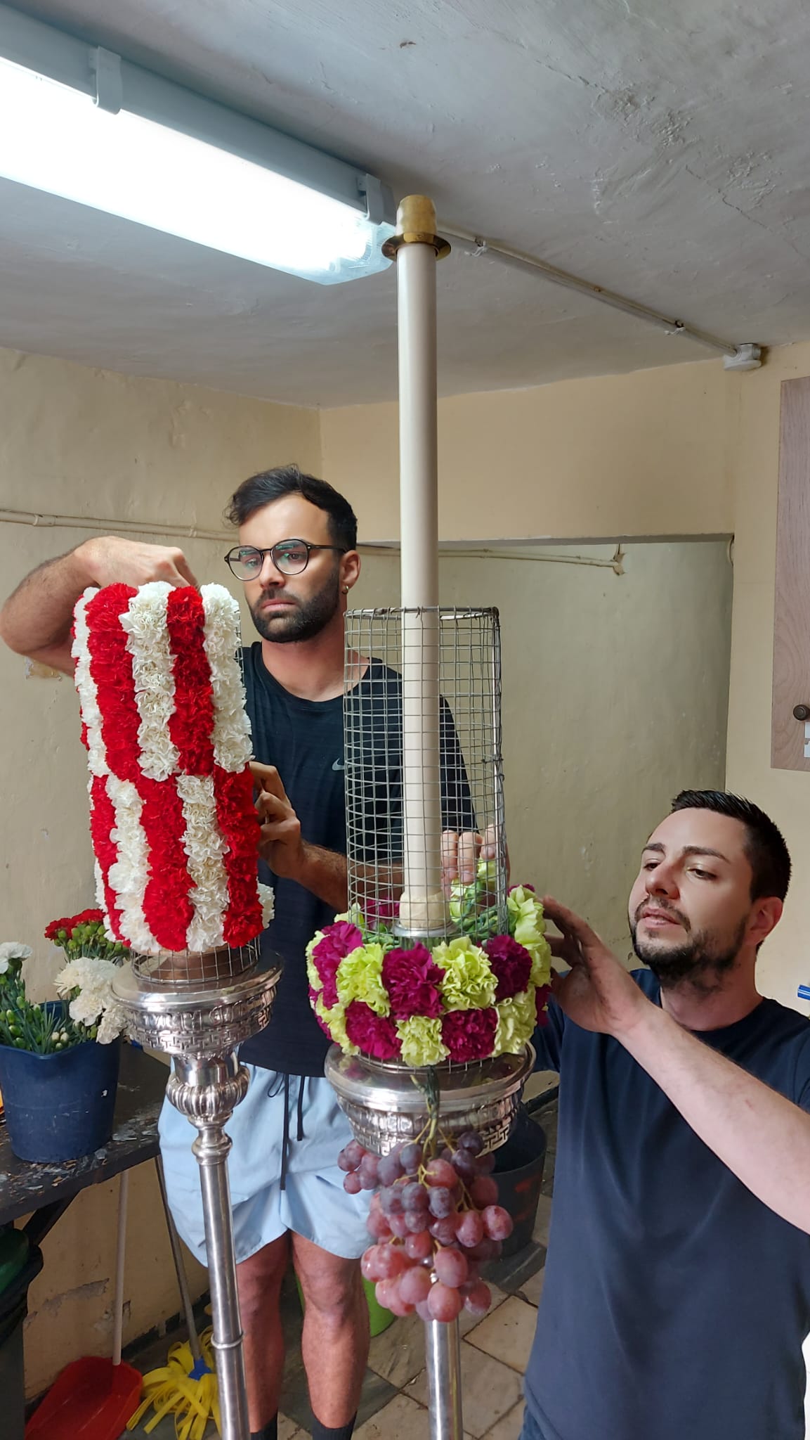 preparación de ciriales 2