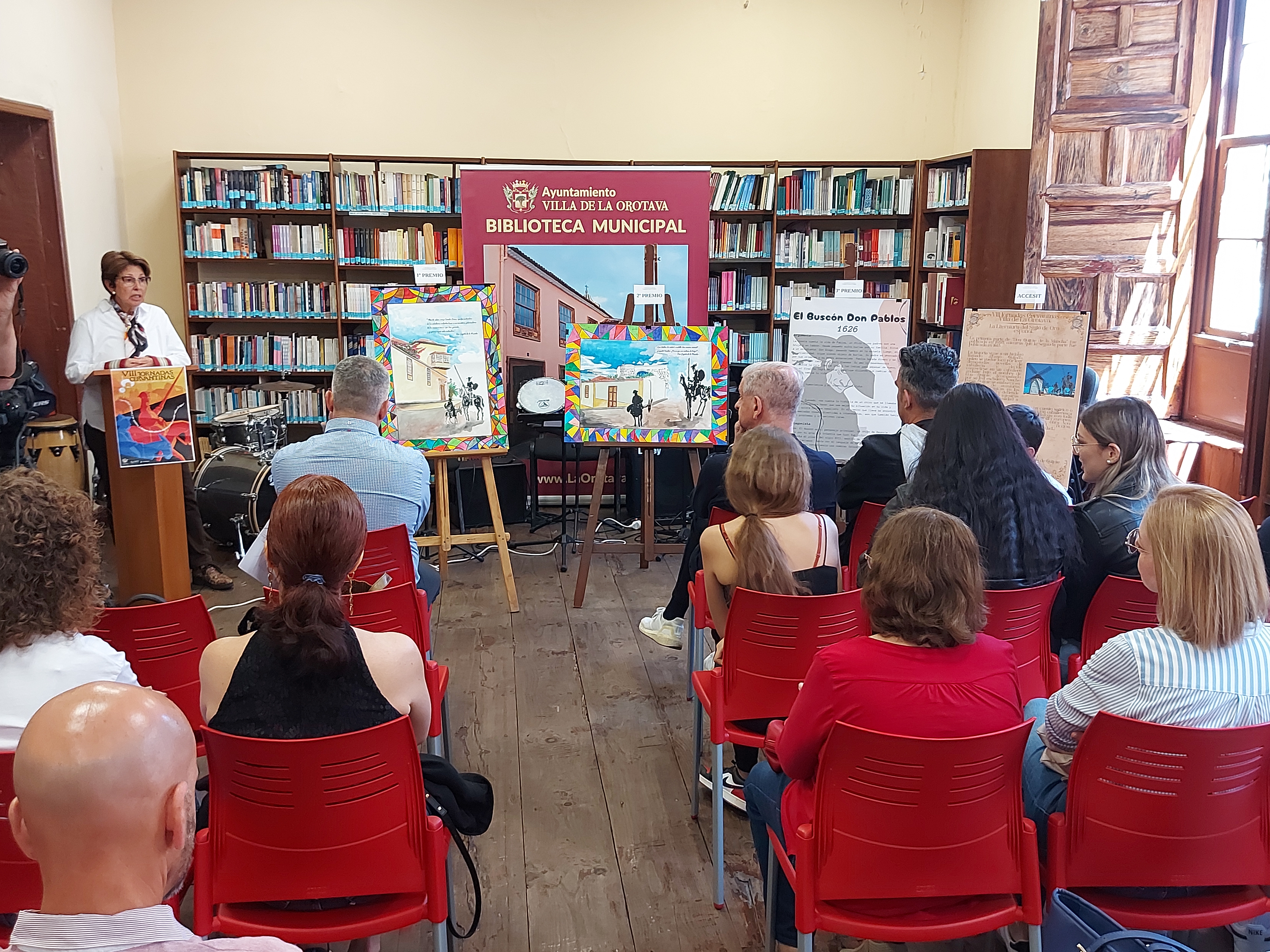 Entrega premios Concurso Carteles Jornadas Cervantinas 2