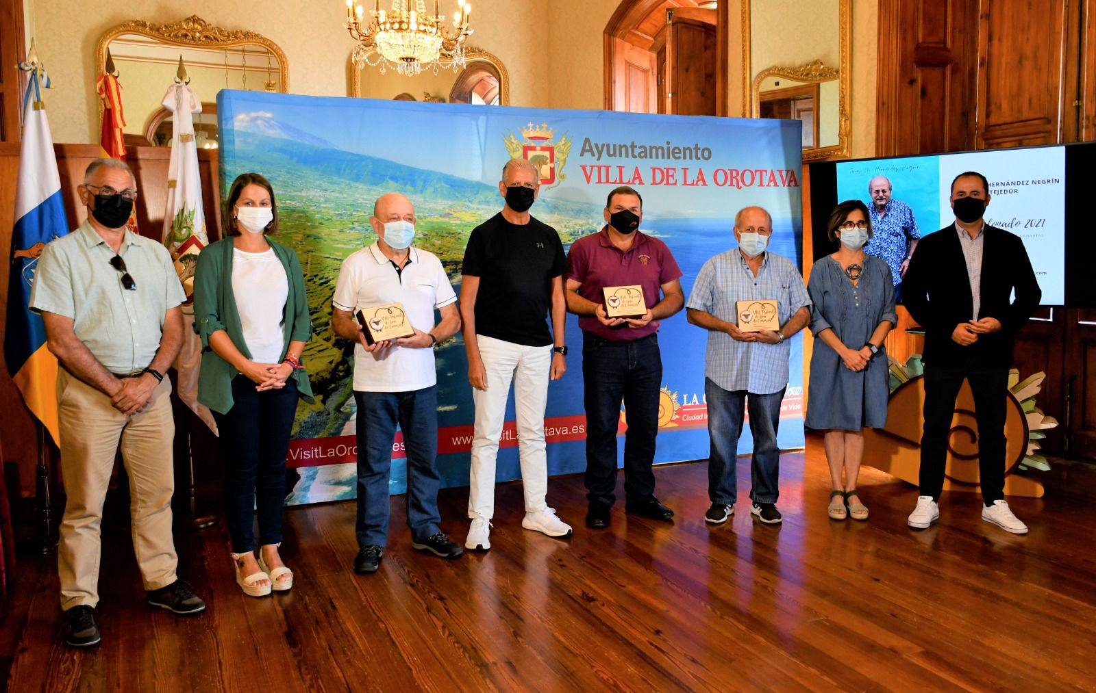 La Orotava acoge el acto de entrega de distinciones del VIII Festival de la Lana de Canarias La Orotava acoge el acto de entrega de distinciones del VIII Festival de la Lana de Canarias