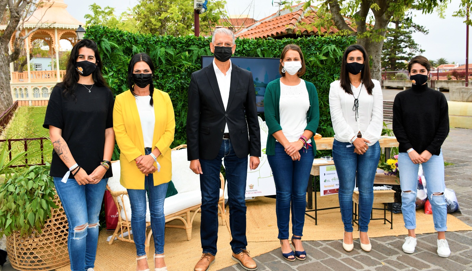 La Plaza de la Constitución acoge un punto de Información Sostenible El stand estará activo desde este lunes 17 hasta el próximo viernes 21 de mayo