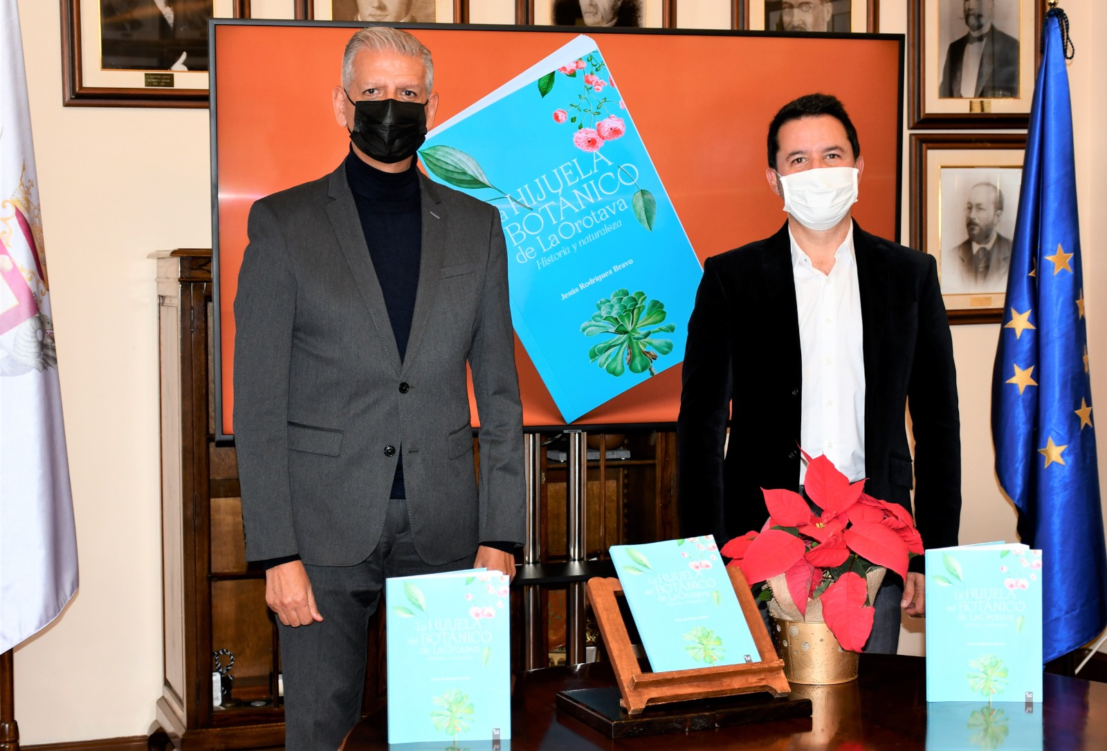 El investigador Jesús Rodríguez publica un libro sobre la Hijuela del Botánico de La Orotava La obra recoge la historia de este jardín ejemplo de variedad botánica e integrado desde finales del siglo XIX en la urbe de la Villa de La Orotava.