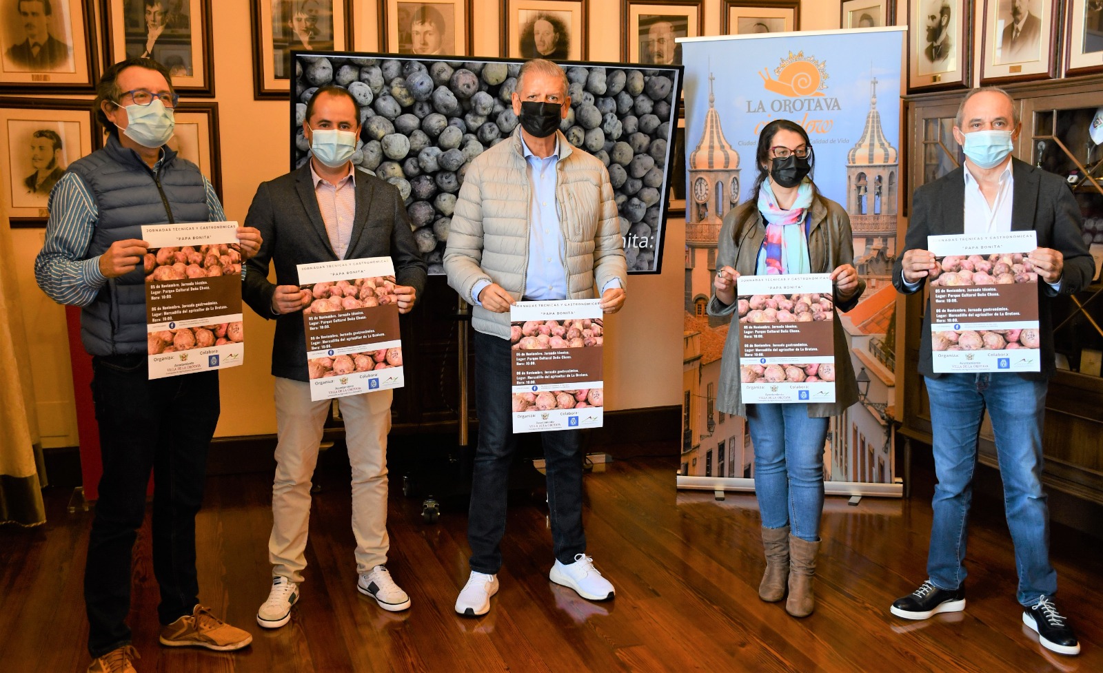 La Orotava acoge unas jornadas sobre la papa bonita Tendrán lugar los días 5 y 6 de noviembre, y se retransmitirán por streaming a través de las redes sociales del consistorio villero