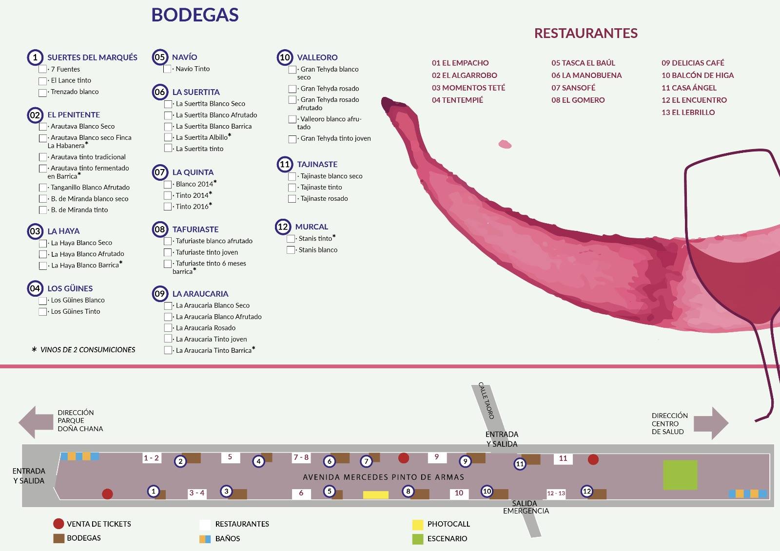 VENTA ANTICIPADA DE ENTRADAS PARA LA PRESENTACIÓN DE LA COSECHA DE VINOS VENTA ANTICIPADA DE ENTRADAS PARA LA PRESENTACIÓN DE LA COSECHA DE VINOS