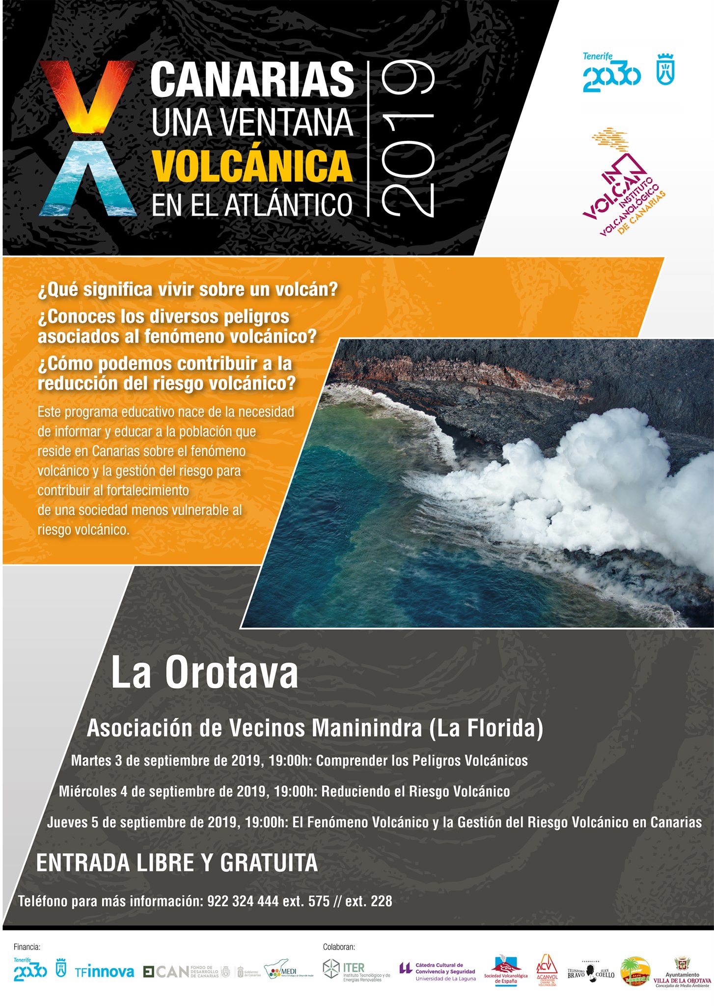 Regresa el programa educativo “Canarias: una ventana volcánica en el Atlántico” Regresa el programa educativo “Canarias: una ventana volcánica en el Atlántico”