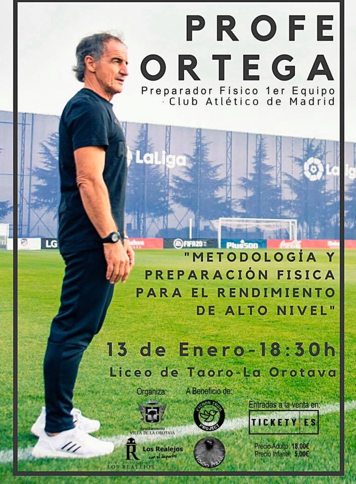 LA OROTAVA ACOGE UNA CHARLA DEL ‘PROFE ORTEGA’ SOBRE ‘METODOLOGÍA Y PREPARACIÓN FÍSICA PARA EL RENDIMIENTO DEPORTIVO DE ALTO NIVEL LA OROTAVA ACOGE UNA CHARLA DEL ‘PROFE ORTEGA’ SOBRE ‘METODOLOGÍA Y PREPARACIÓN FÍSICA PARA EL RENDIMIENTO DEPORTIVO DE ALTO NIVEL