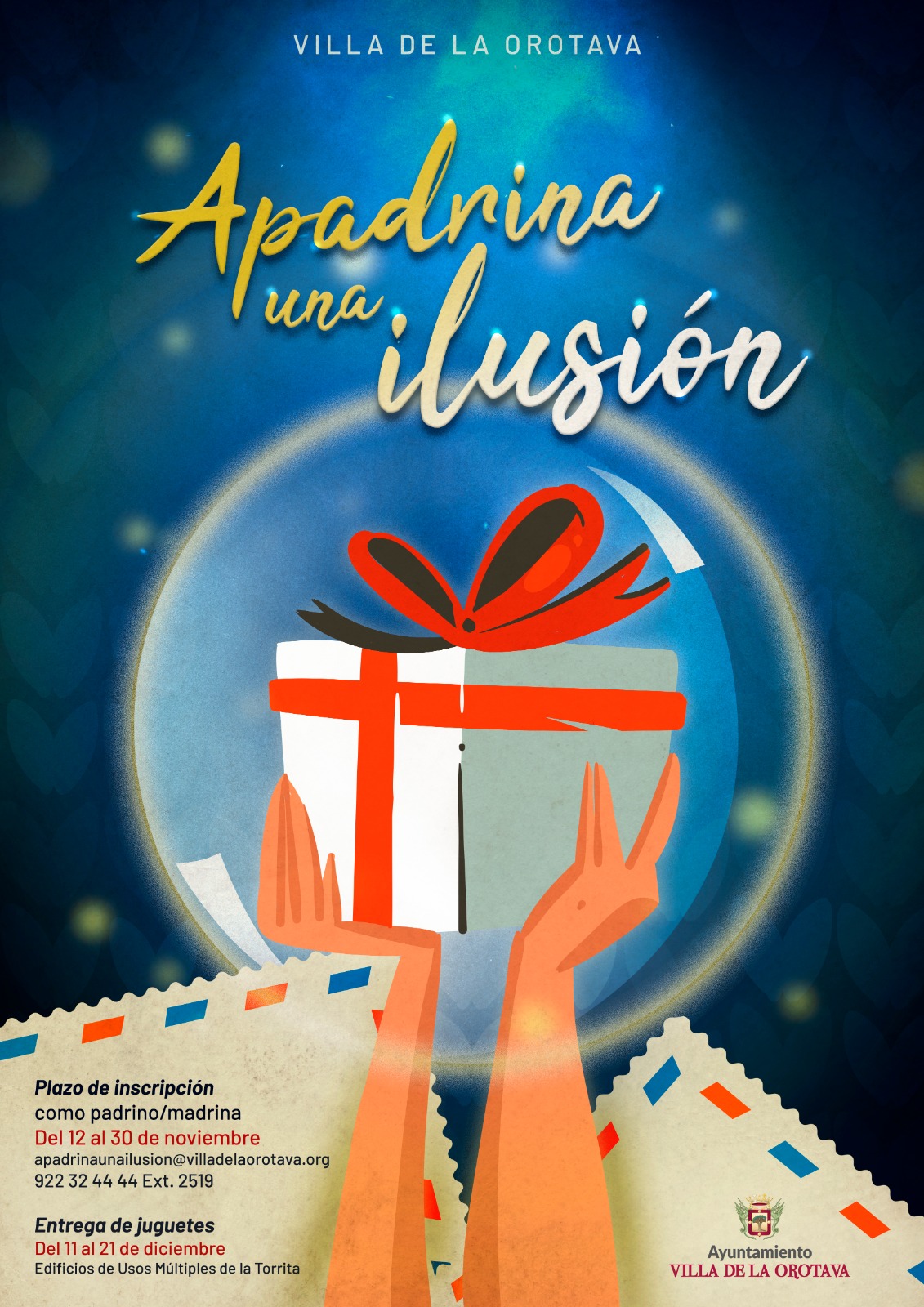 La Orotava inicia su campaña 'Apadrina una ilusión' La Orotava inicia su campaña 'Apadrina una ilusión'