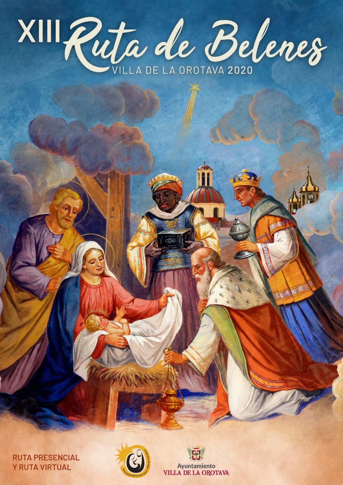 La Orotava celebra su XIII Ruta de Belenes en formato virtual y presencial Hay 32 portales inscritos para participar en la muestra, todo un referente en Canarias que permite disfrutar de auténticas y originales obras de arte