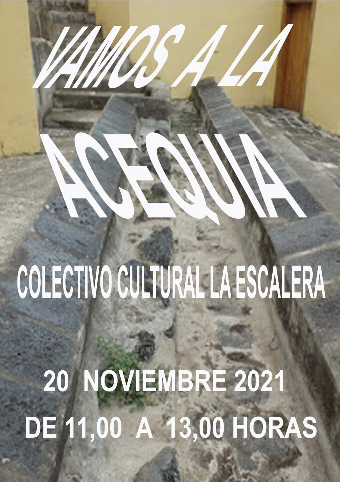 El Colectivo Cultural La Escolera ofrece una recreación de los lavados de ropa en la acequia La actividad tendrá lugar mañana sábado (20 de noviembre), entre las 11:00 y las 13:00 horas en Los Lavaderos de San Francisco (calle Doctor Domingo González, Nº1, La Orotava)