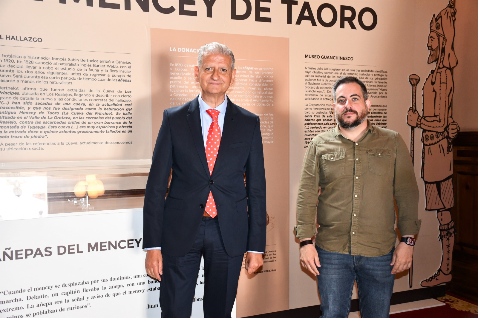 El Ayuntamiento acoge la exposición ‘Las Añepas del Mencey de Taoro’ El Ayuntamiento acoge la exposición ‘Las Añepas del Mencey de Taoro’