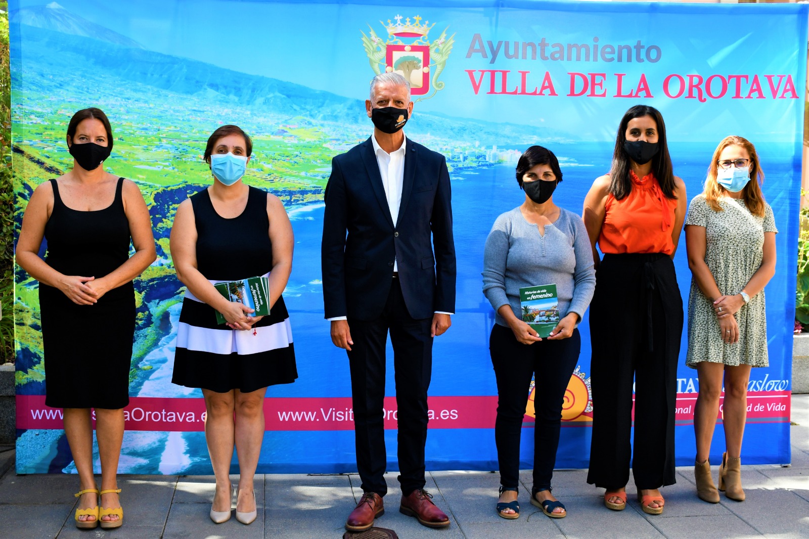 La Orotava rinde homenaje a las mujeres rurales del municipio El proyecto “Historias de vida en femenino” ha sido coordinado por la Concejalía de Bienestar Social del ayuntamiento orotavense y el área de Juventud e Igualdad del Cabildo de Tenerife.