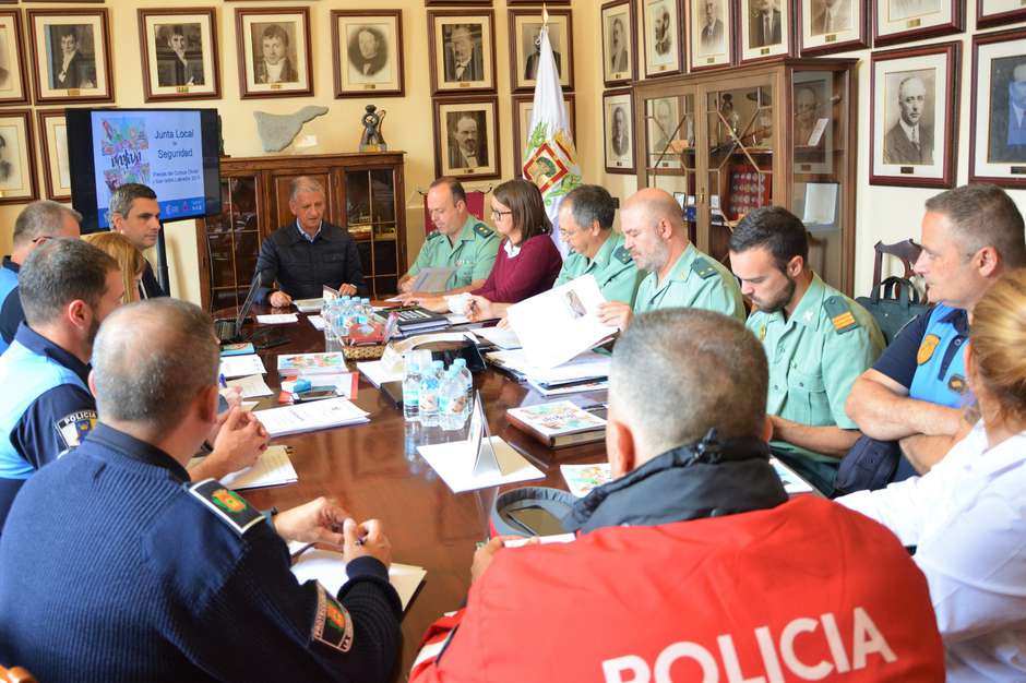 Más de 200 efectivos velarán por la seguridad de las Fiestas de La Orotava 