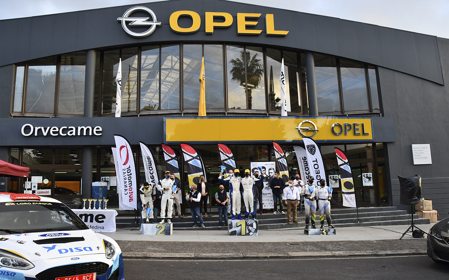 La Escudería Daute Realejos finaliza con éxito una nueva edición del Rallye Orvecame Norte – Trofeo CICAR Enrique Cruz y Yeray Mujica repiten oro en la cita automovilística por las carreteras del norte de Tenerife