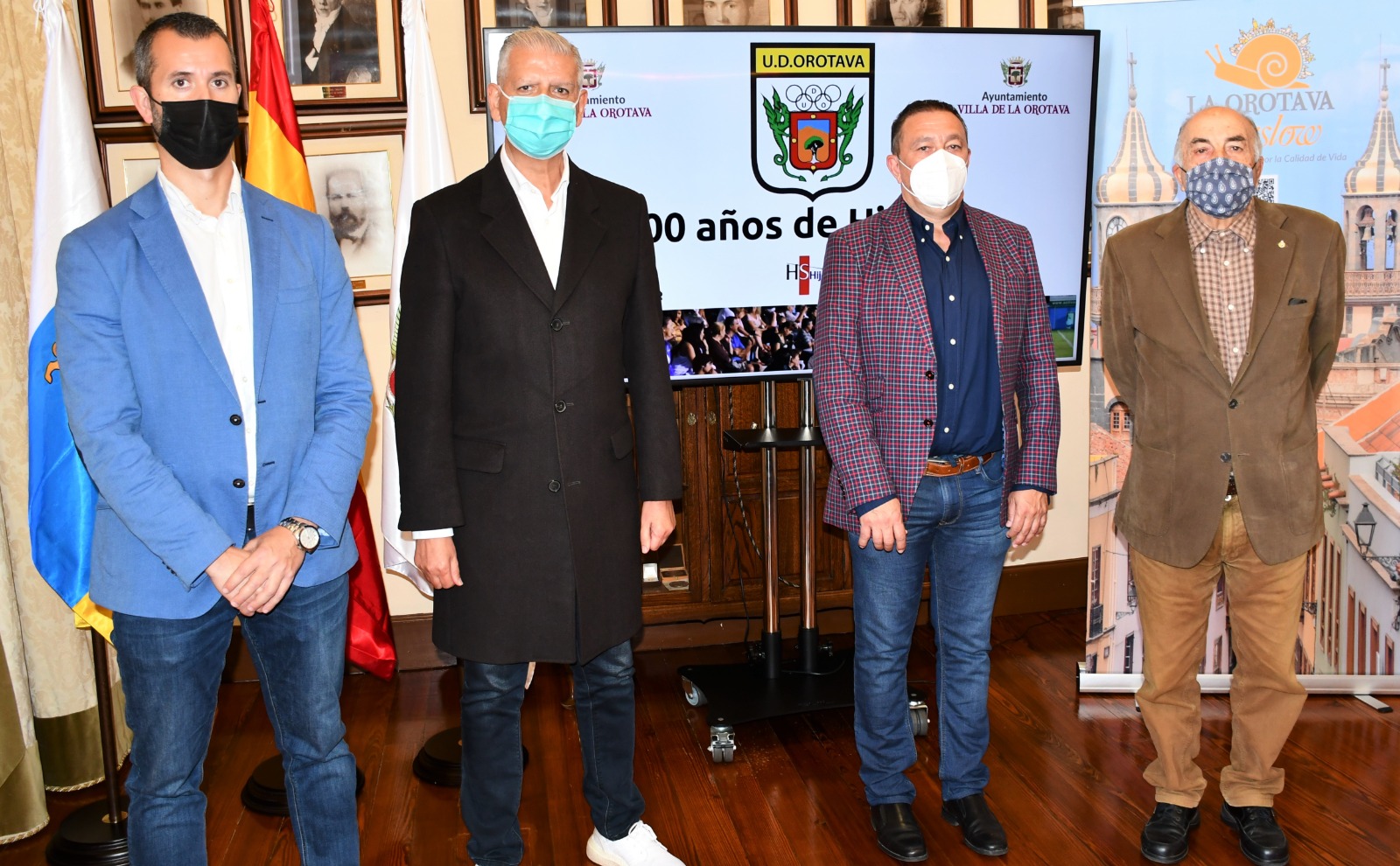 La U.D. Orotava comienza a celebrar su centenario La U.D. Orotava comienza a celebrar su centenario