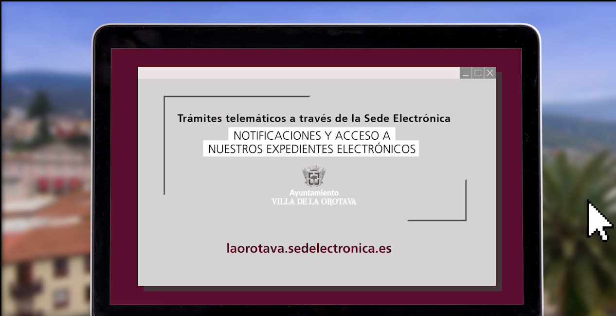La Orotava presenta tres vídeos divulgativos para el uso de la sede electrónica La corporación villera, consciente de la importancia de la tramitación telemática, desarrolló material audiovisual específico para explicar algunos de los trámites que se pueden llevar a cabo en el espacio de la web corporativa