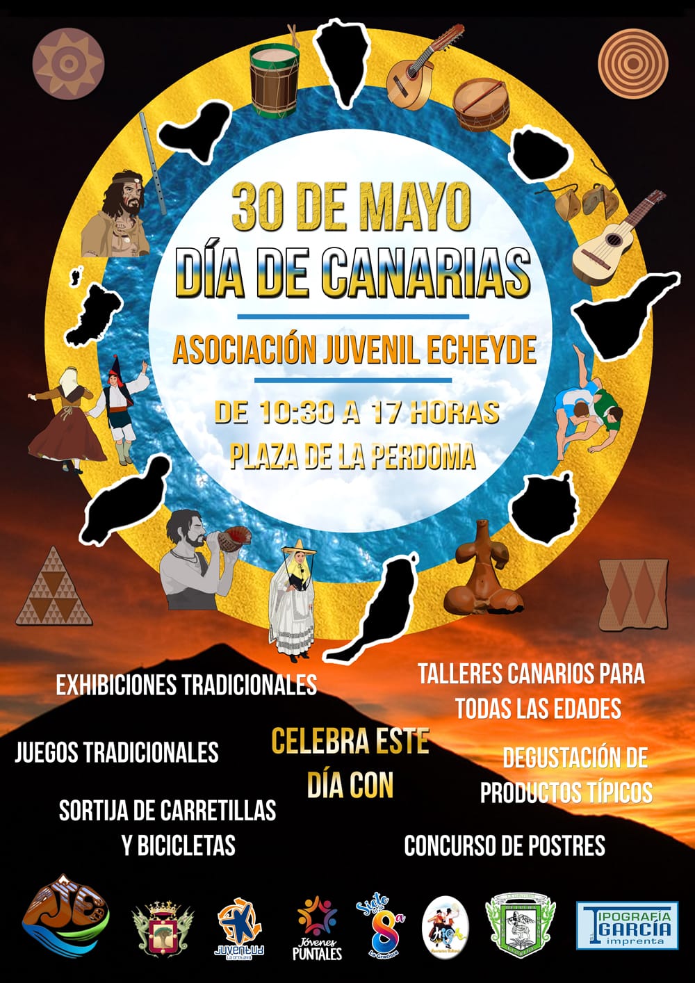 CELEBRA EL DÍA DE CANARIAS EN LA PERDOMA CELEBRA EL DÍA DE CANARIAS EN LA PERDOMA