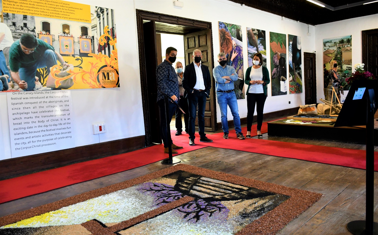 El ‘Museo de Las Alfombras’ reabre estrenando nombre: ‘Centro de Interpretación del Arte Efímero: Alfombras de La Orotava’ La instalación, tras un año de mejoras y modernizaciones, retorna a la actividad este miércoles 28 de abril y se convierte en el primer centro de interpretación mundial del arte efímero de las alfombras