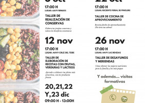 Las concejalías de Sanidad y Formación del consistorio villero ofrecen una serie de talleres durante los próximos tres meses que promueven los hábitos de alimentación saludable