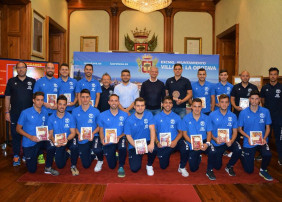 Recepción al CDS Tenerife, campeón de Tenerife y de Canarias