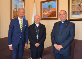 Recepción al Obispo Emérito de Ávila