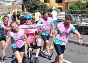 Pichón Trail Project celebra en La Orotava el Día mundial de la Esclerosis Múltiple