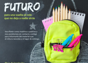 Campaña “Siembra Futuro” para que la vuelta al cole sea igual para todos los niños