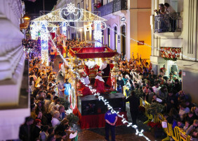 Melchor, Gaspar y Baltasar conquistaron al público villero