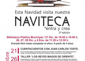 LA NAVITECA vuelve esta Navidad a la Biblioteca.