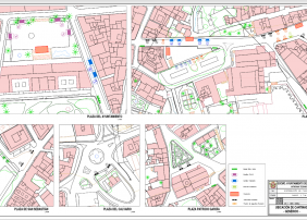 Mapa con las ubicaciones posibles 