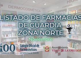 cartel farmacias de guardia noviembre 2022